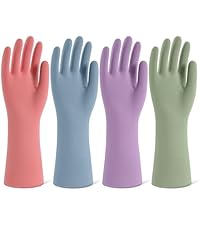 Microfiber Cleaning Cloth, 12 Pack Assorted Color Cleaning Rags for Housekeeping, Colorful Reusable Microfiber Towels for Car, Kitchen, Bathroom and Household Cleaning Supplies, 11.8