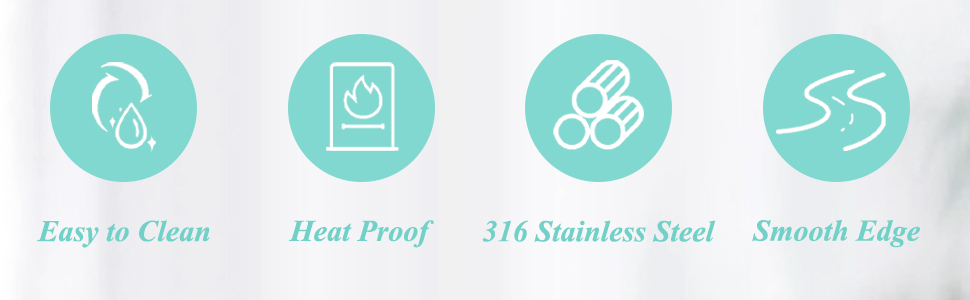 Slotted Spoon, Stainless Steel Strainer Metal Skimmer Spoon for Cooking, Long Handle Food Strainer, Kitchen Utensil Large Fryer Scoop with Holes for Draining Stirring Serving Frying