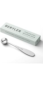 1PCS 1 Teaspoon(1tsp, 1/3tbsp, 5 ml) Single Measuring Spoon, Extra-long Handle Individual Measure Scoop, Stainless Steel Spoons Only