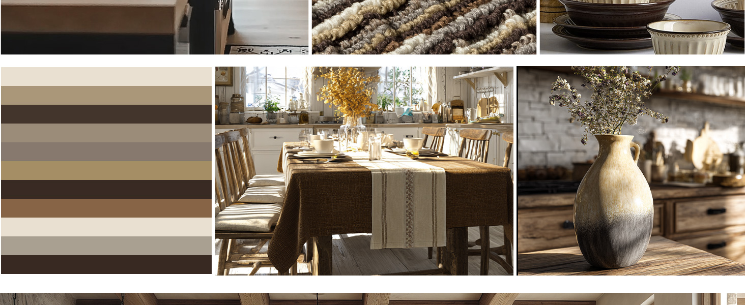 Kitchen Rugs Sets of 2-Non Slip Kitchen Mats for Floor-Thick Stain Resistant Vintage Kitchen Floor Mat Runner Carpet for Hallways Entryway Laundry Room Washable（Brown 22