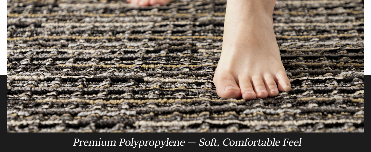 Kitchen Rugs Sets of 2-Non Slip Kitchen Mats for Floor-Thick Stain Resistant Vintage Kitchen Floor Mat Runner Carpet for Hallways Entryway Laundry Room Washable（Black 22