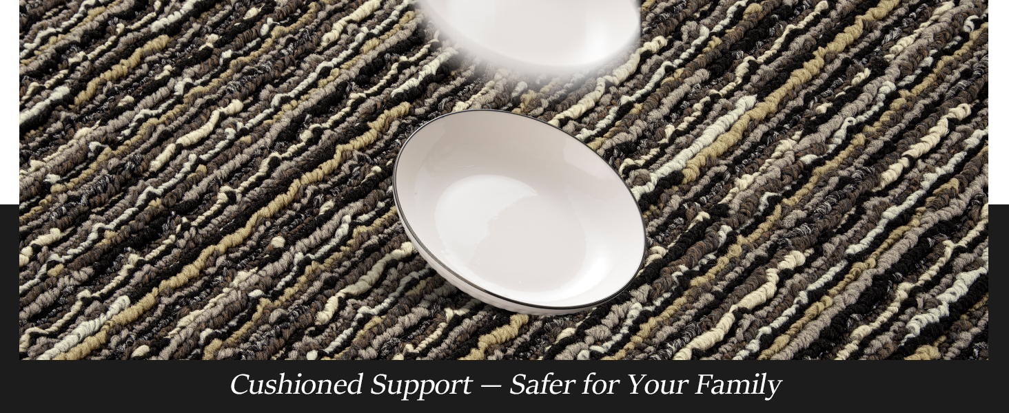 Kitchen Rugs Sets of 2-Non Slip Kitchen Mats for Floor-Thick Stain Resistant Vintage Kitchen Floor Mat Runner Carpet for Hallways Entryway Laundry Room Washable（Black 22