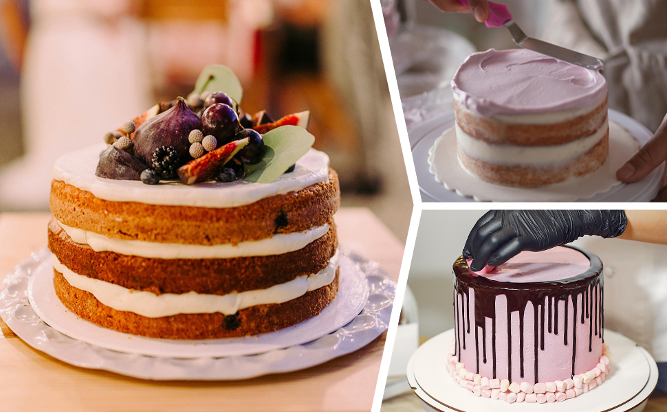 4 Inch Cake Pan Set of 3, Nonstick Smash Cake Pans with 100PCS Parchment Paper for Christmas Birthday, Round Mini Cake Pans Tin for Baking Layer Cakes Small Cheesecake, Straight Side & Dishwasher Safe