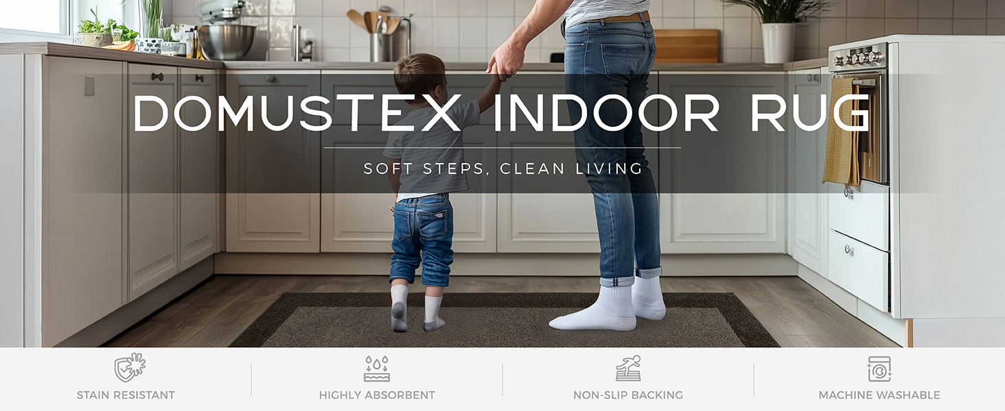 Machine Washable Kitchen Rug 32