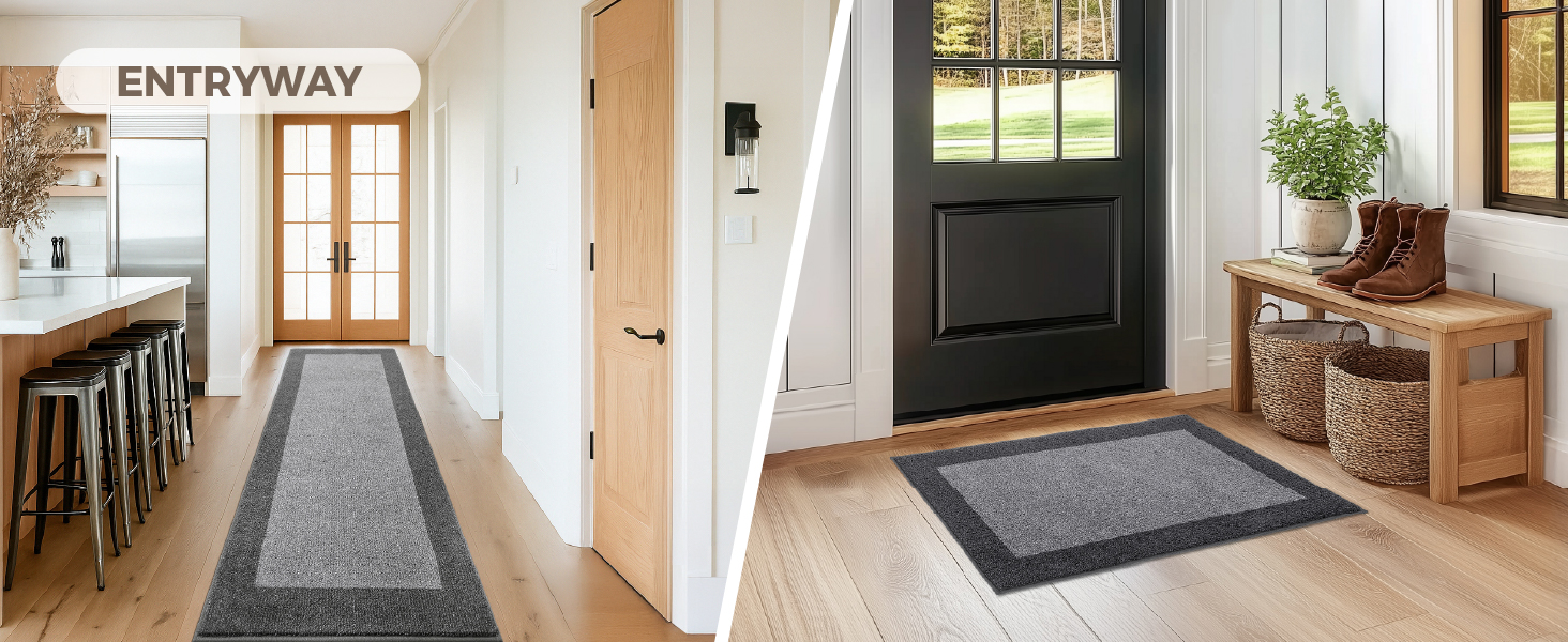 Machine Washable Kitchen Rug 32