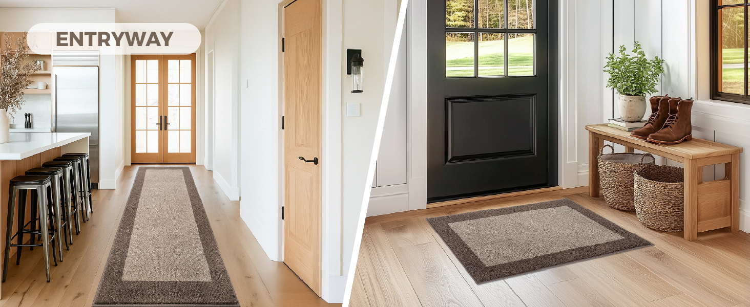 Machine Washable Kitchen Rug 32