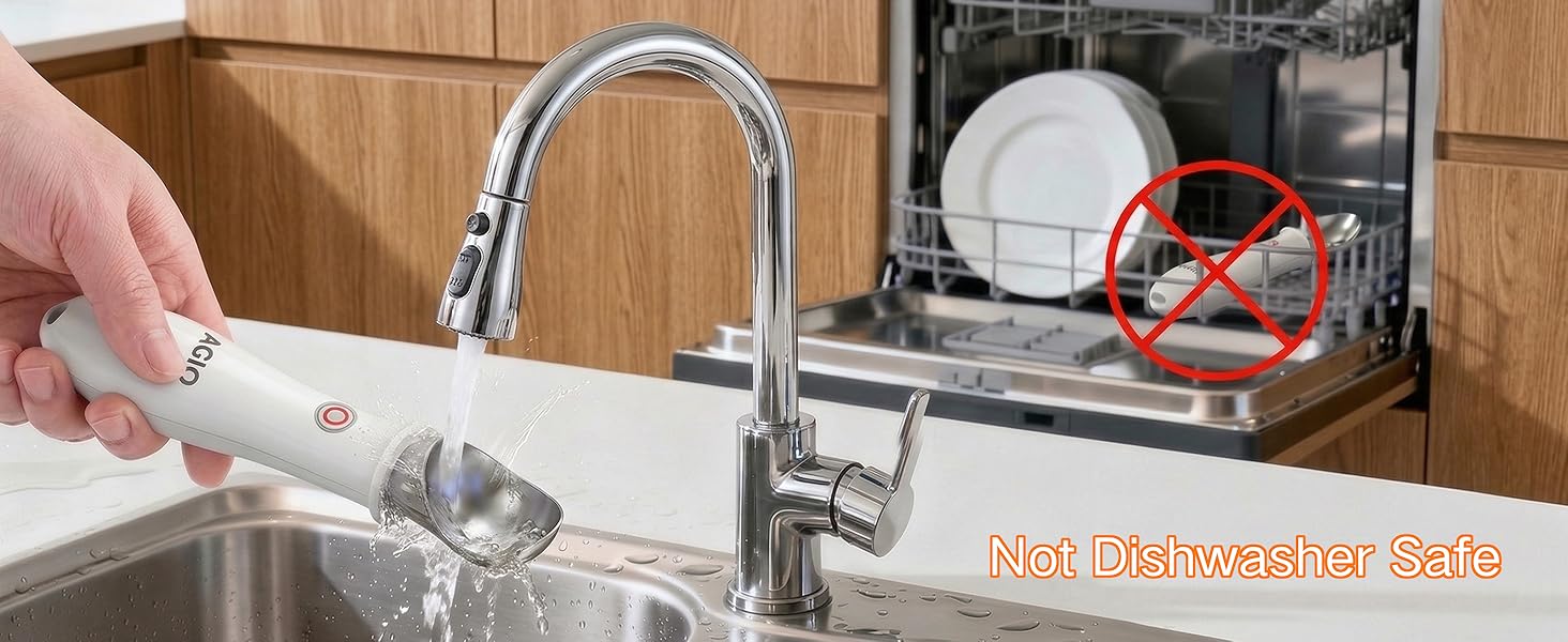 Heated Ice Cream Scoop Rechargeable – Upgraded 2026 Electric Warming Scooper for Rock Hard Ice Cream, Dual Temp 113℉/140℉, Safety Lock & Waterproof Ergonomic Handle (White)