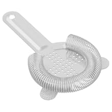 6 PCS Cocktail Strainer Bulk, 3.9 X 6.5 Inch Stainless Steel Bar Strainer, Bar Tools Drink Strainer for Home and Professional Bartenders