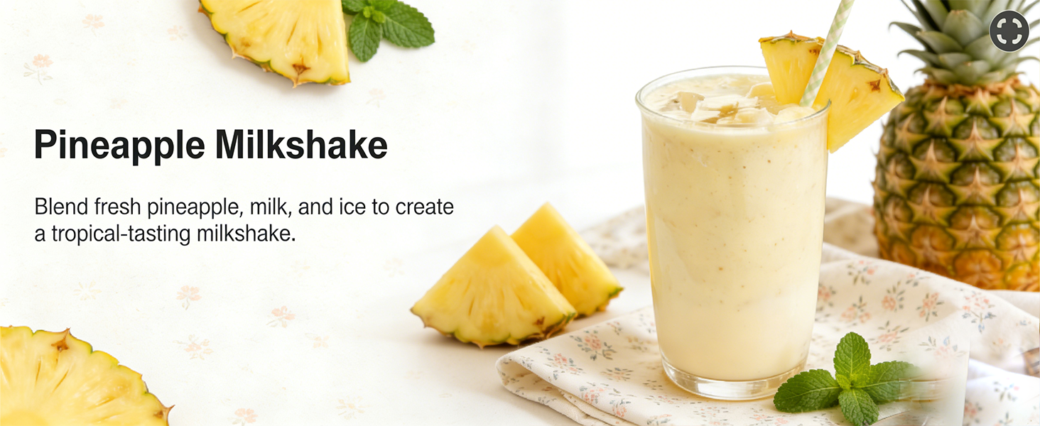 CRANDDI Professional Smoothie Blender, 80oz Countertop Blenders for Smoothies, Shakes & Ice Crushing, 1500W Compact Commercial Kitchen Blender with Stainless Steel Blade, 120V, K96