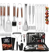 Yoehka Silicone Cooking Utensils Set for Nonstick Cookware, 4Pcs Heat Resistant Kitchen Silicone Spatula and Spoon Set with Stainless Steel Handle, Mixing, Flipping, Turning, Stirring, Black