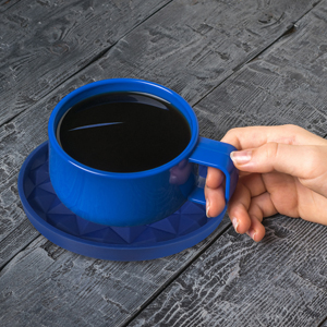 Silicone Coasters Set for Table [6 Pack] - Cup Drink Coasters for Home Kitchen Dining Decor