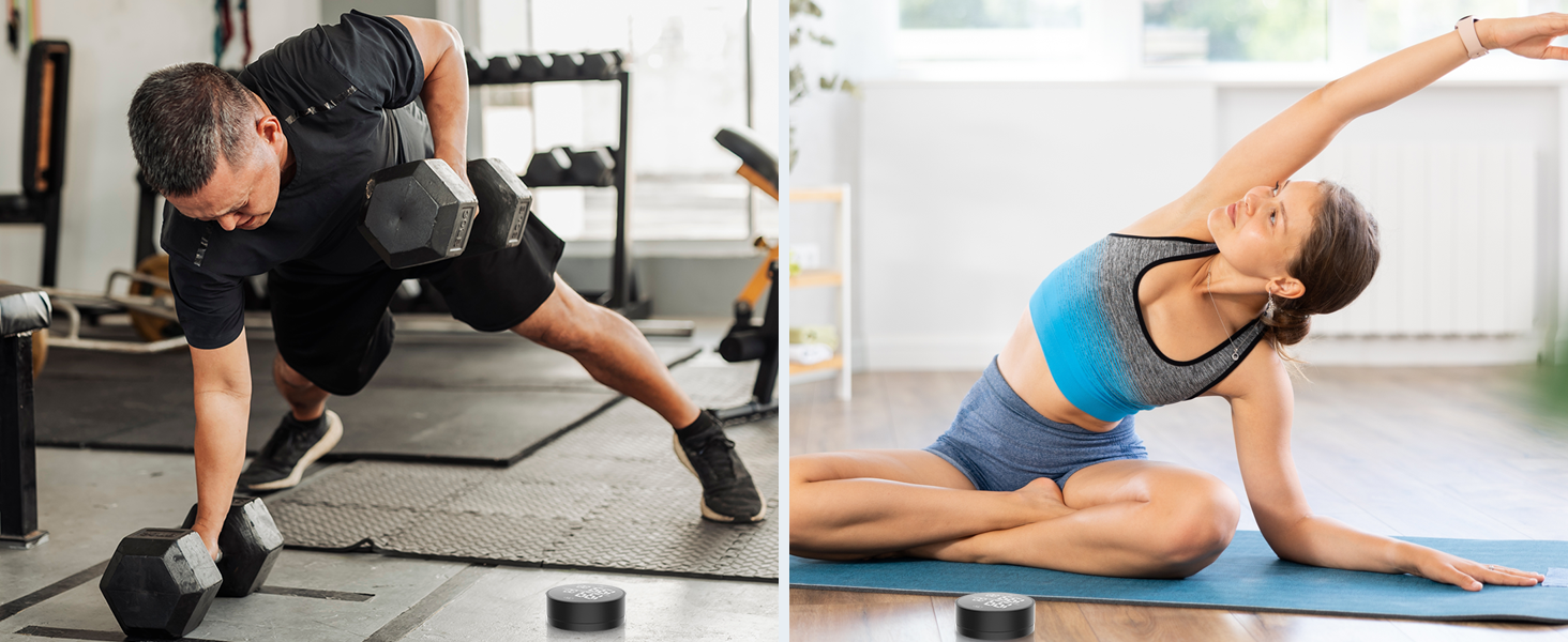 Dual Digital Kitchen Timer for Cooking, 199 Minutes Countdown & Stopwatch, Productivity Timer for Fridge, Big Digits, High-Definition Display, Rotary Adjustment, 3 Volumes, 2 Brightness Levels, Black