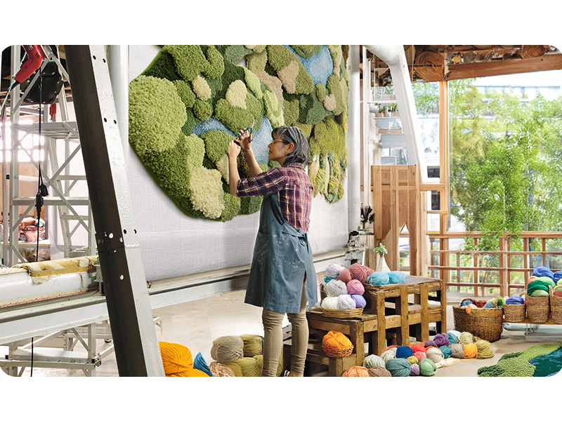 DEXI Kitchen Floor Mats 3 Pieces Non Slip, Washable Runner Rugs Absorbent,Thin Standing Carpet Soft Comfort for Sink Hallway Entryway Laundry Room Boho Decor, Rust