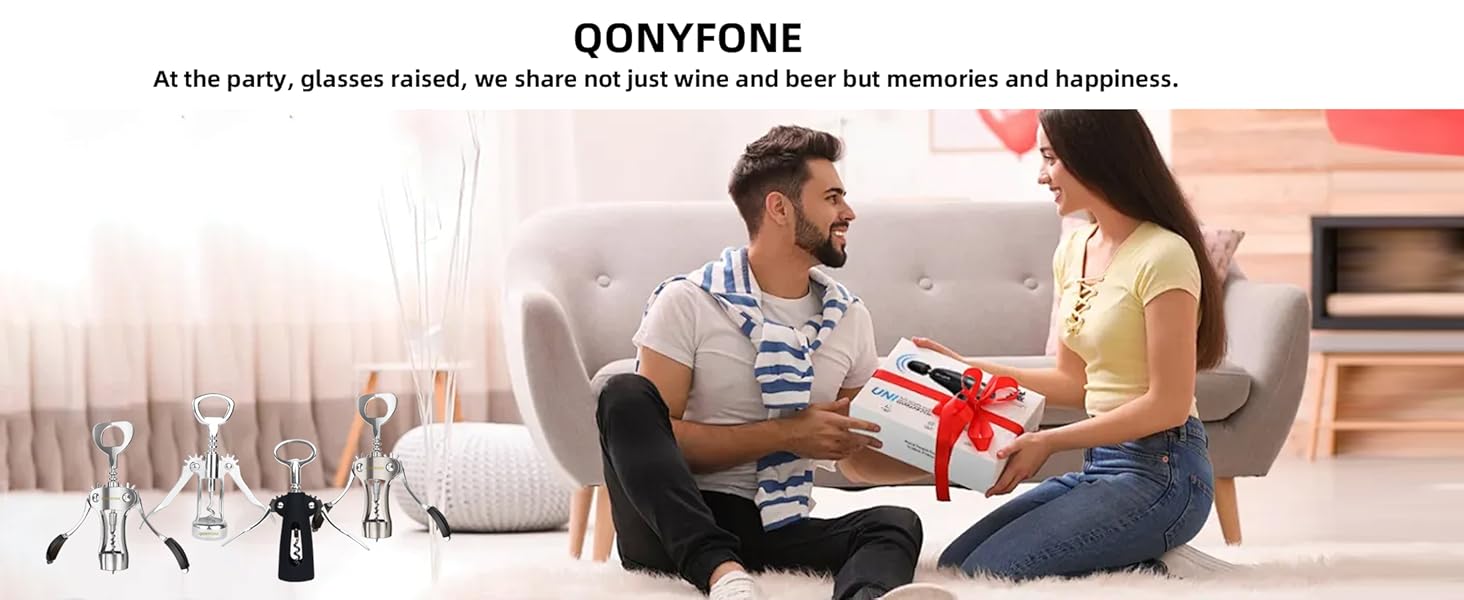 Wing Corkscrew Wine Opener, Premium Zinc Alloy Manual Bottle Opener, Heavy Duty Multifunctional Tool for Kitchen, Bar, Restaurant & Waiters (Silver)