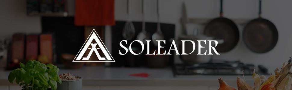 SOLEADER 11 Inch Silicone Tongs for Cooking Heat Resistant, Lightweight Non-Scratch Stainless Steel, Kitchen & BBQ Tools with Silicone Tips for Flipping Fish, Steak, Toast & Bread (2-Pack)