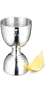 Cocktail Strainer Set – Bar tools Stainless Steel Includes Hawthorne Strainer, Julep & Fine Mesh Cocktail Strainers, Mixing Spoon – Drink Shaker Strainer for Bartending