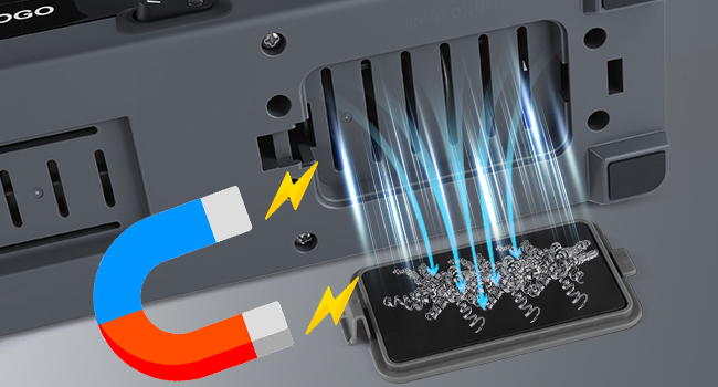 Knife Sharpener, Professional 3-Stage Electric Knife Sharpener for Kitchen Knives, 100% Diamond Abrasive for 20° Precision Angle Guide, Quickly Sharpening and Polish Blades