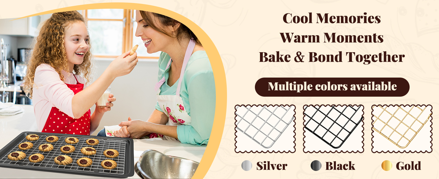 Cooling Racks for Cooking and Baking - 2 PCS 10