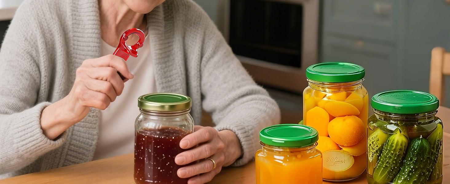 1 Pcs Readaeer Jar Opener for Weak Hand & Seniors with Arthritis (Blue)