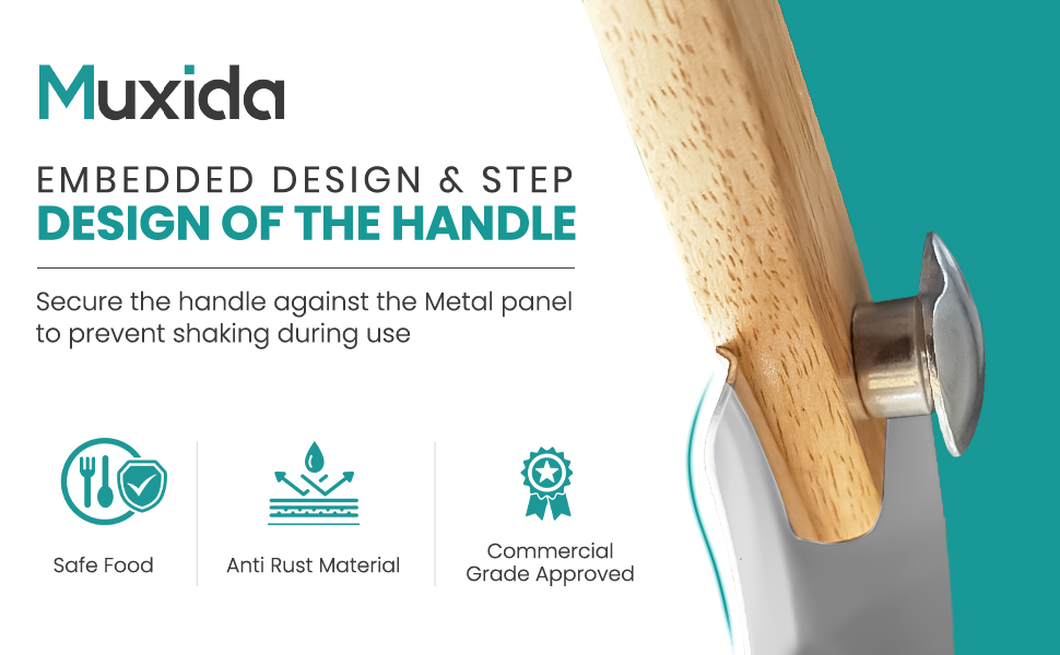 Aluminum Pizza Peel & Rocker Cutter Set (12