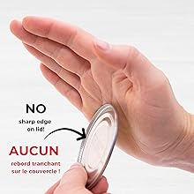 Starfrit MightiCan Can Opener - Safe - Holds Lid and Leaves No Sharp Edges on Lid - 3 year warranty - Comfort Grip - Heavy Duty Non-Slip Knob - 2025 Model