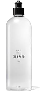 Public Goods Wood Cutting Board | Large Cutting Board for Kitchen | Made From Wood Fiber and Paper Composite | Non-Slip Silicone Corners | Dishwasher Safe, Durable, and Knife-Friendly | 17.3