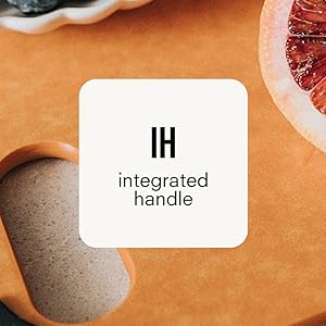 Public Goods Wood Cutting Board | Large Cutting Board for Kitchen | Made From Wood Fiber and Paper Composite | Non-Slip Silicone Corners | Dishwasher Safe, Durable, and Knife-Friendly | 17.3