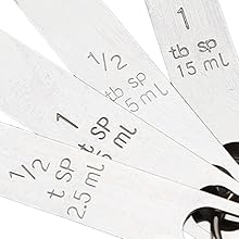 Measuring Cups and Spoons Set, 10-Piece Stackable Kitchen Tools with Stainless Steel Handles, Nesting Measurement Gadgets for Cooking & Baking (pink)