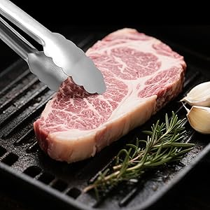 Stainless Steel Kitchen Utensil Set – Premium Thickened Cooking Utensils Set, Silver Kitchen Tools Set for Cooking, Dishwasher Safe Kitchen Tool Set