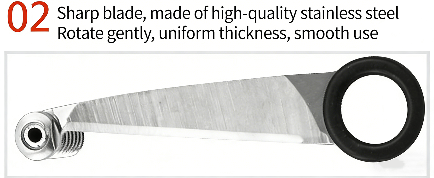 Egg Spiral Slicer for Boiled Eggs, Potato, Tomato, Stainless Steel Spiral Cutter for Vegetables, Cucumbers and Carrots