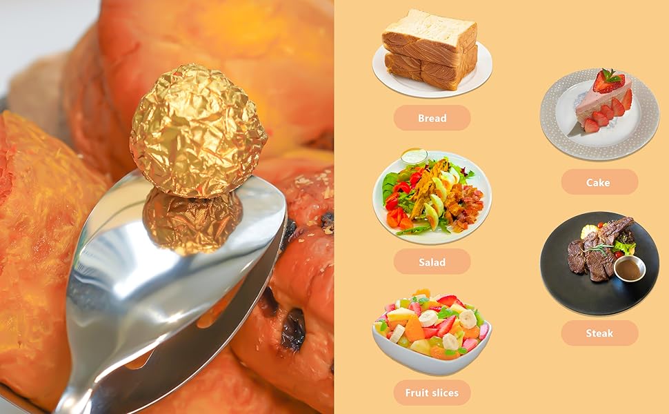 Kitchen Tongs for Cooking for Buffet Party Catering - Stainless Steel Salad Tongs for Food Bread Cake Bake Dessert, 10-Inch Serving Tongs for Grill, Steak, Barbecue, Scissor Design (1 Pack)