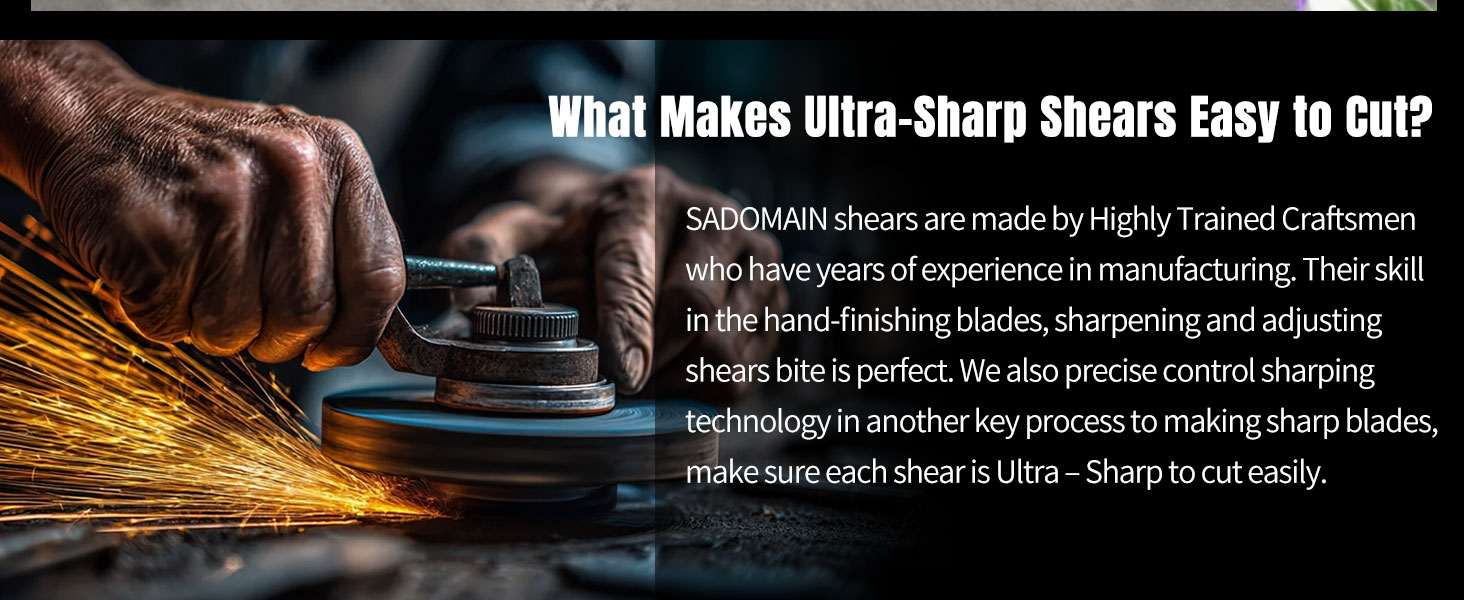 Kitchen Scissors All Purpose, Extra Sharp Kitchen Shears with Knife Sharpener & Sheath, Solid & Durable Stainless Steel Scissors with ANTI-RUST Black Titanium Plated, Dishwasher Safe - Brown