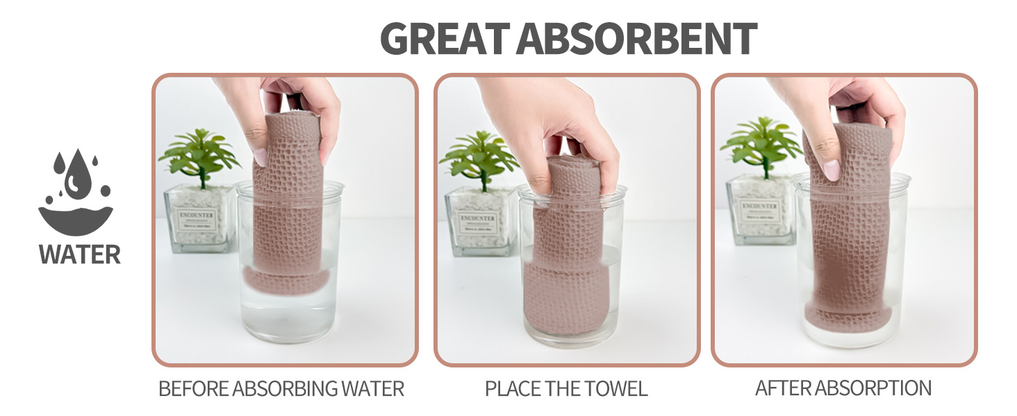 Cotton Dish Cloths 6 Pack,12x12 Inch – Super Absorbent, Quick-Dry & Reusable Kitchen Cleaning Cloths, Lint-Free Washable Towels for Dishes, Glass & Household Use(Red)