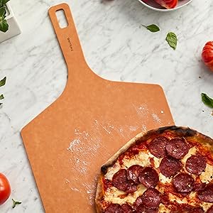 ZWILLING BBQ+ 2-pc Plant Fiber Pizza Peel and Cutter Set - Slate