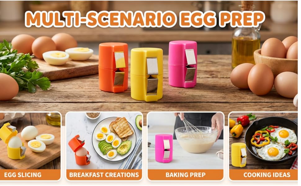 3pcs Egg Shell Opener, Egg Peeler Tool Set,Egg Separator for Raw Eggs, Hard Boiled Egg Peeler,Kitchen Gadgets for Bakers Prep（The metal sheet is removable, making it easy to install and clean）