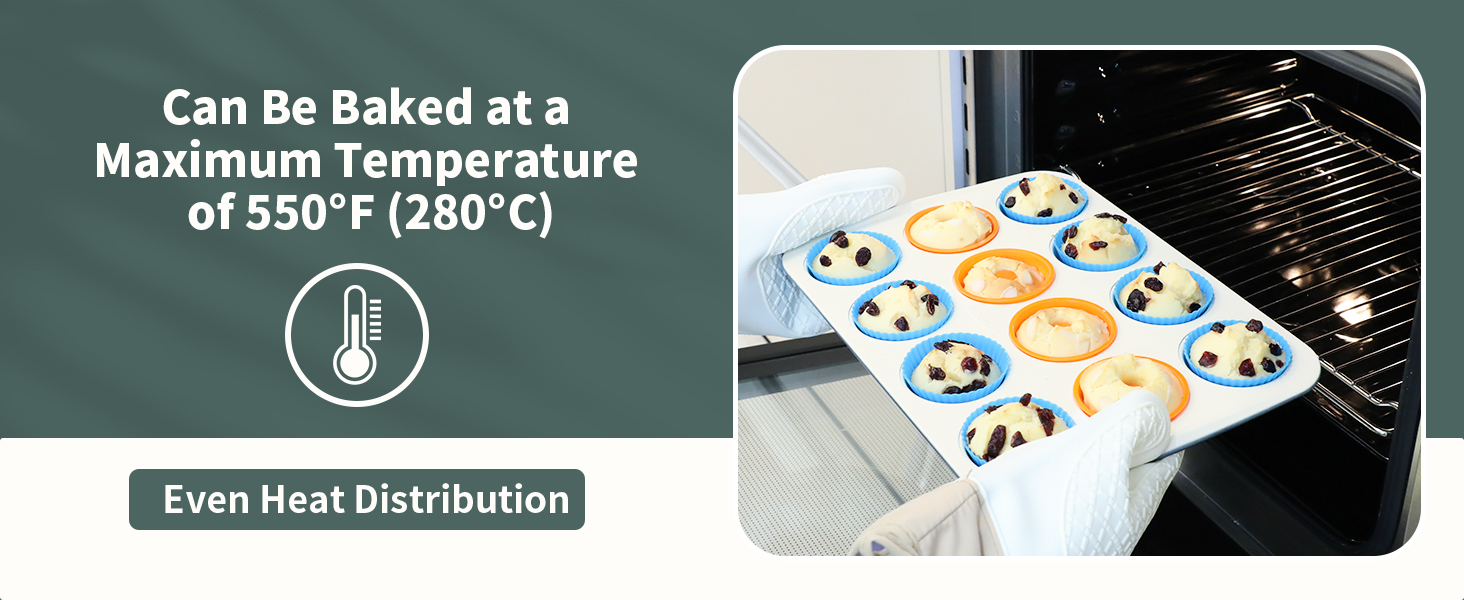 Ceramic Nonstick Baking Pans Set, Non Toxic 33 PCS Stackable Bakeware Sets, 550°F Oven Safe Baking Sheet & Pans, Warp-Free, Dishwasher Safe, PTFE/PFOA/PFOS-Free (Blue)