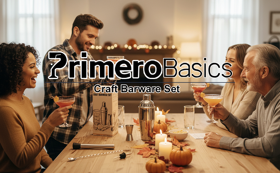 13-Piece Bartender Kit Bar Tool Set – Boston Cocktail Shaker Set with Muddler,Strainer,Jigger,Spoon–Home Bar Accessories and Drink Mixer Gift for Bartesian,Housewarming, Bar Cart Decor