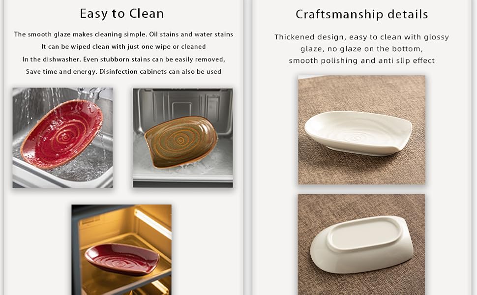 Ceramic Spoon Rest for Kitchen Counter 5.1 Inch Porcelain Utensil Rest Farmhouse Cooking and Coffee Spoon Rest for Stove Top (white)