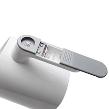 Electric Flour Sifter, Handheld Battery Operated Stainless Steel Mesh Shaker, Cup Shape for Baking and Pastry, 4 Cup/1L Capacity, Efficient Kitchen Tool