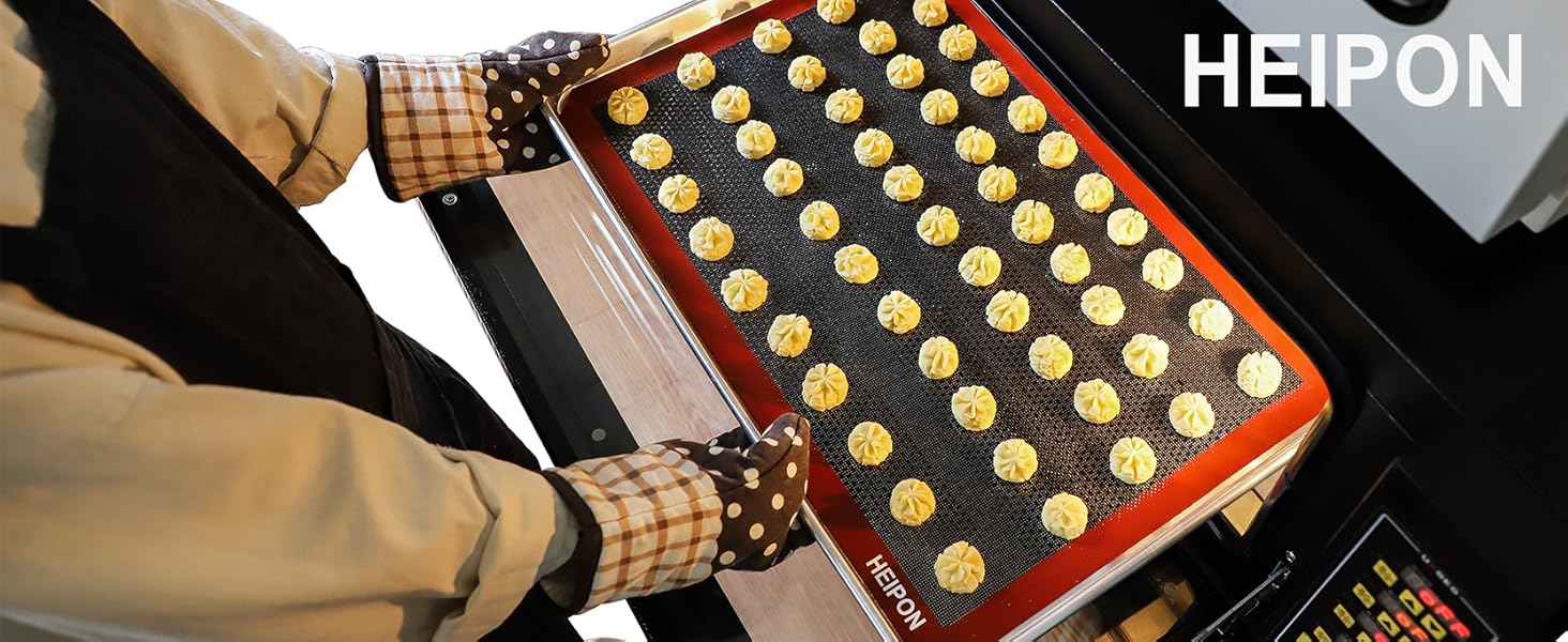 Perforated Baking Mat,2 PCS,15.7