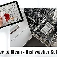 Silicone Baking Mats Set – 3 Pcs, Non-Stick Reusable, Parchment-Free Oven liners (18