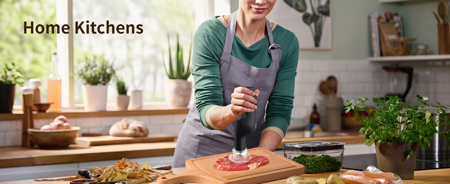 Electric Meat Tenderizer, Handheld Cordless Electric Heavy Duty Meat Tenderizer Hammer, 37 Stainless Steel Sharp Needles Kitchen Tenderizer for Steak, Beef, Chicken Chops, Pork Chops