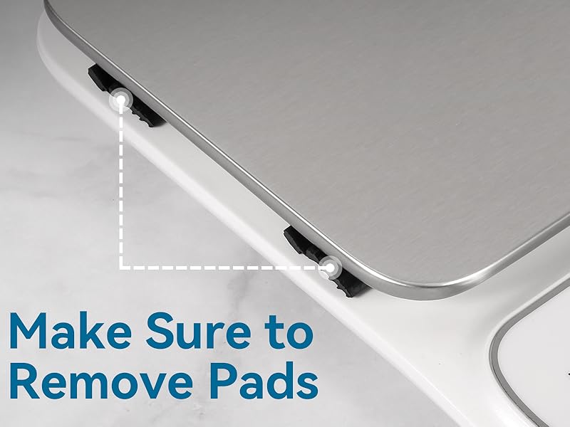 BOMATA Waterproof IPX6 Kitchen Scale, 0.1 g/0.01 oz High Precision, 5 kg/11 lbs, Digital Scale with Backlight, Stainless Steel Weighing Platform, for Food, Cooking, Baking, Weight Loss.. B619, White