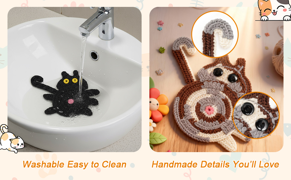 Coasters Set of 4,Stocking Stuffers for Women,Cute Coffee Coaster for Home Decor for Kinds Cups,Teen Girl Gifts Trendy Stuff,Birthday Gifts for Women,Mom,Her,Friends,Coworkers, Wife, Daughter, Sister