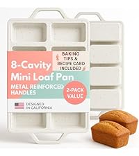 2-Pack Silicone Muffin Pan for Baking with Metal Reinforced Frame -12 Cup Regular Size Cupcake Pan, BPA Free Silicone Muffin Tray - Cupcake Baking Pan Molds for Oven & Dishwasher Safe