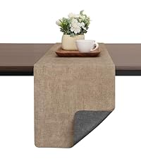 Placemats Set of 6, Vinyl Woven Place Mats Indoor Set of 6 Washable Wipeable PVC Table Mats Heat-Resistant Non Slip Placemat for Kitchen Dining Outdoor Table (Beige Light Brown, Set of 6)