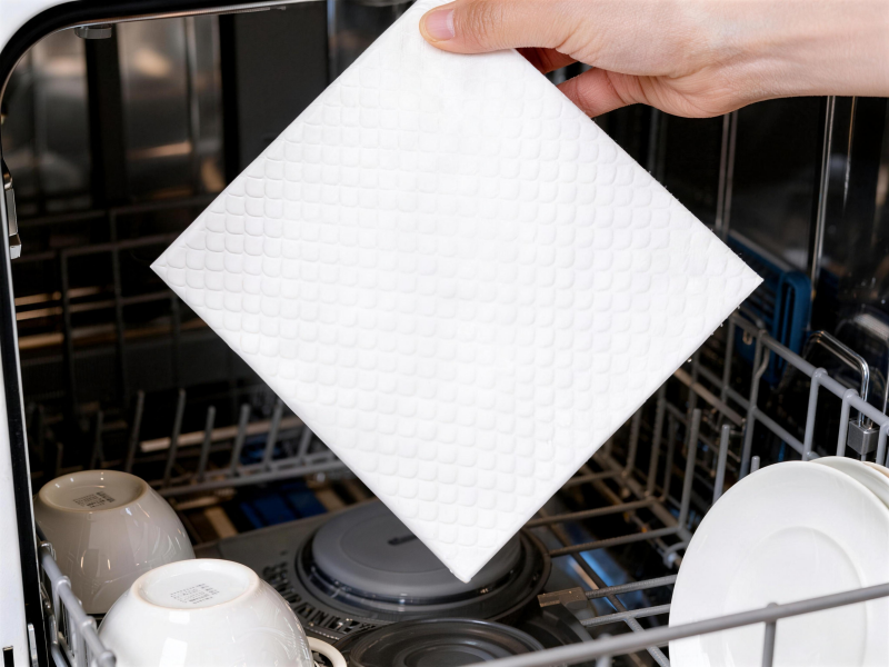 6 Packs Swedish Paper Cloths for Kitchen, Reusable Paper Towels Washable Dish Rags, Highly Absorbent Kitchen Towels Quick Drying Swedish Sponge Cleaning Dish Cloths (Lily Floral)