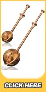 JETKONG Large Flour Duster for Baking, One-Handed Operation Sugar Sifter, 304 Stainless Steel Dusting Wand, Flour Sprinkler for Bread Baking (Large, Silver)