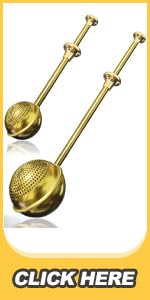 JETKONG Large Flour Duster for Baking, One-Handed Operation Sugar Sifter, 304 Stainless Steel Dusting Wand, Flour Sprinkler for Bread Baking (Large, Silver)