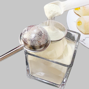 JETKONG Large Flour Duster for Baking, One-Handed Operation Sugar Sifter, 304 Stainless Steel Dusting Wand, Flour Sprinkler for Bread Baking (Large, Silver)